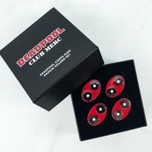 Marvel Deadpool Club Merc Deadpool Corps Ring Napkin Holder Set
